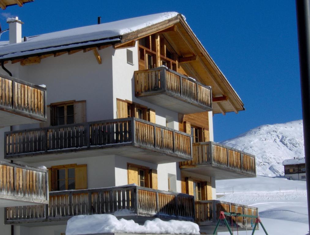 Ferienwohnung Stoffel Avers エクステリア 写真
